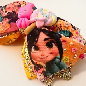 Vanellope character bow moño